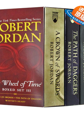 时间之轮7-9册盒装 英文原版小说The Wheel of Time Premium Boxed Set III 经典奇幻文学 罗伯特乔丹 Robert Jordan 英文版英语书