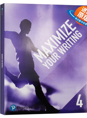 优化你的英文写作水平4 英文原版教材 Maximize Your Writing 4 培生英语写作指导书 英文版 进口原版书籍