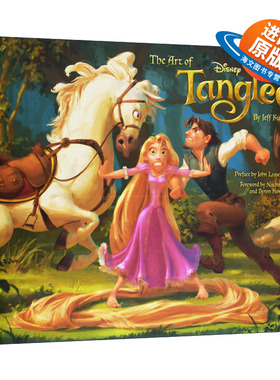 英文原版 精装 The Art of Tangled 魔发奇缘电影设定画集 英文版 进口英语原版书籍