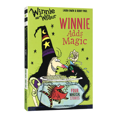 进口英文原版 女巫温妮系列 WINNIE & WILBUR: WINNIE ADDS MAGIC 温妮和威尔伯：温妮增加了魔力 儿童英语阅读章节书