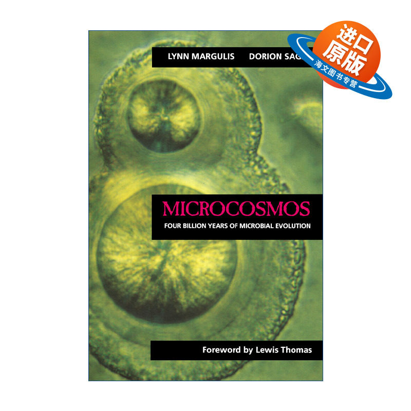 英文原版 Microcosmos 小宇宙 细菌主演的地球生命史 美国国家科学奖章得主Lynn Margulis 英文版 进口英语原版书籍