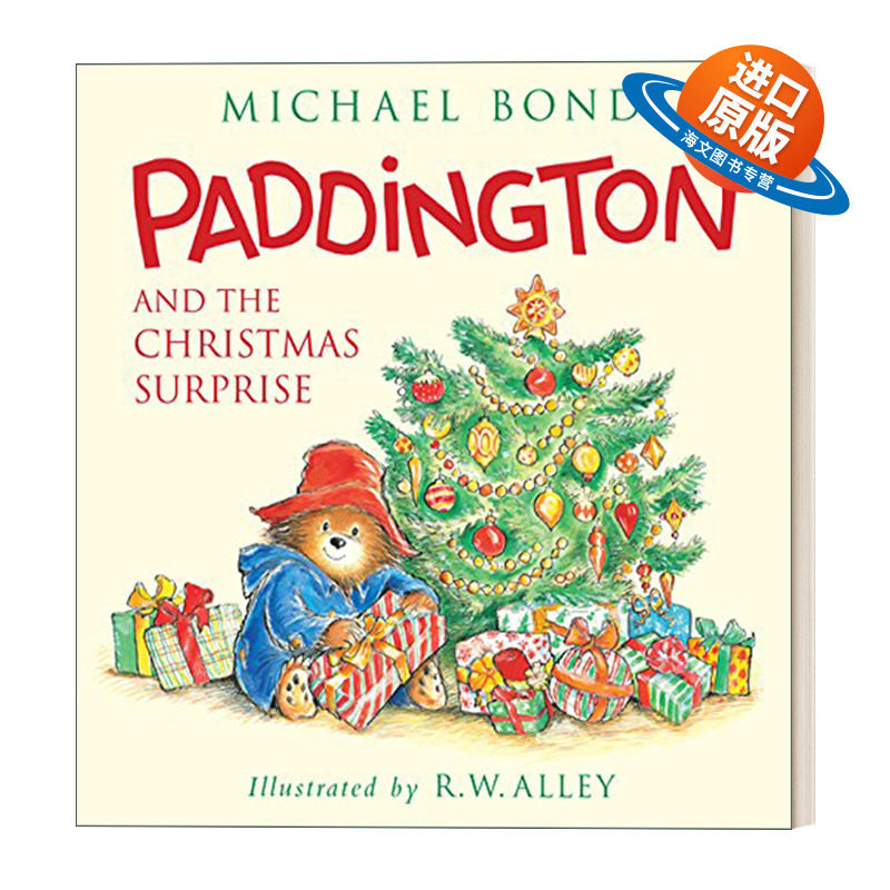 英文原版绘本 Paddington and the Christmas Surprise 帕丁顿熊的惊喜圣诞 精装绘本 英文版 进口英语原版书籍