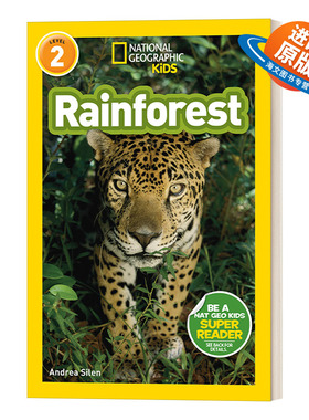 英文原版 National Geographic Readers Rainforests Level 2 国家地理分级读物 雨林 第2级 英文版 进口英语原版书籍