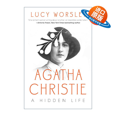 英文原版 Agatha Christie An Elusive Woman 阿加莎克里斯蒂 一个难以捉摸的女人 英国历史学家露西沃斯利 英文版 进口英语书籍