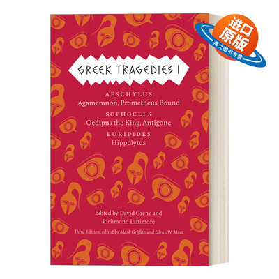 英文原版 Greek Tragedies 1 Aeschylus 希腊悲剧1 埃斯库罗斯 索福柯勒斯 安提戈涅 Mark Griffith 英文版 进口英语原版书籍