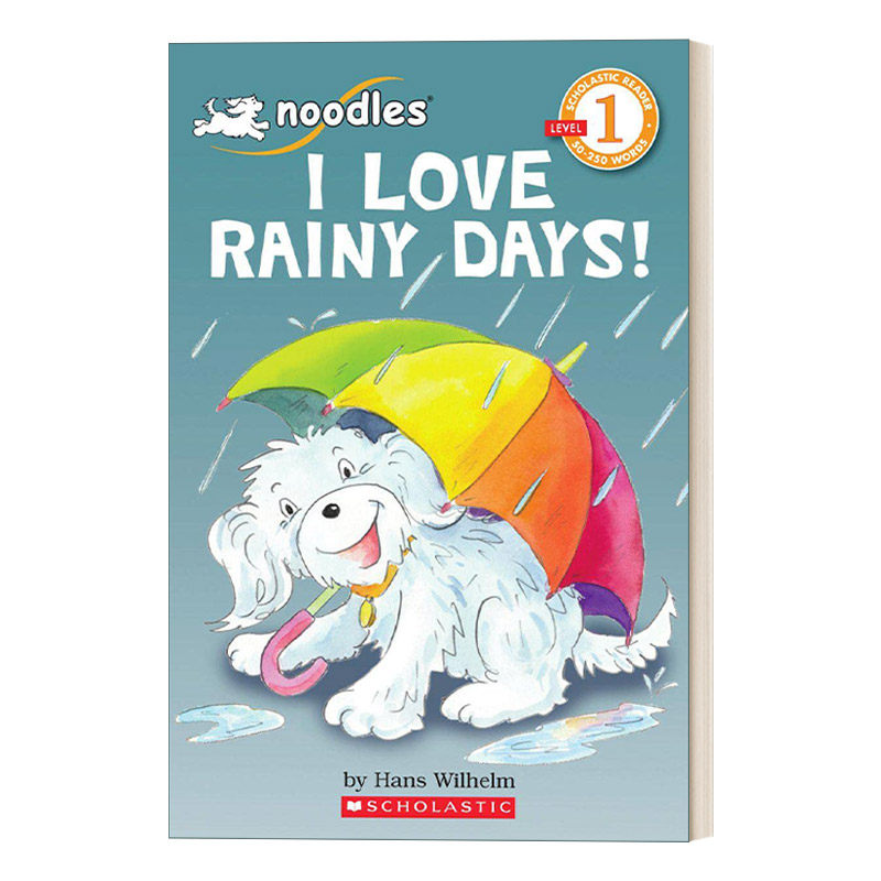 学乐分级读物1 我爱下雨天 英文版 进口英语原版书籍