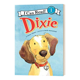 书籍 小狗迪克斯故事一阶段 英文版 Dixie 英文原版 Read 进口英语原版 Level 儿童启蒙英语辅导故事书6 Can 9岁