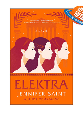 英文原版 Elektra 厄勒克特拉 Jennifer Saint新作 古希腊神话小说 英文版 进口英语原版书籍
