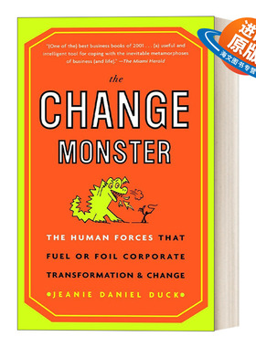 英文原版 The Change Monster 变革之魂 波士顿咨询公司组织变革理念 Jeanie Daniel Duck 英文版 进口英语原版书籍