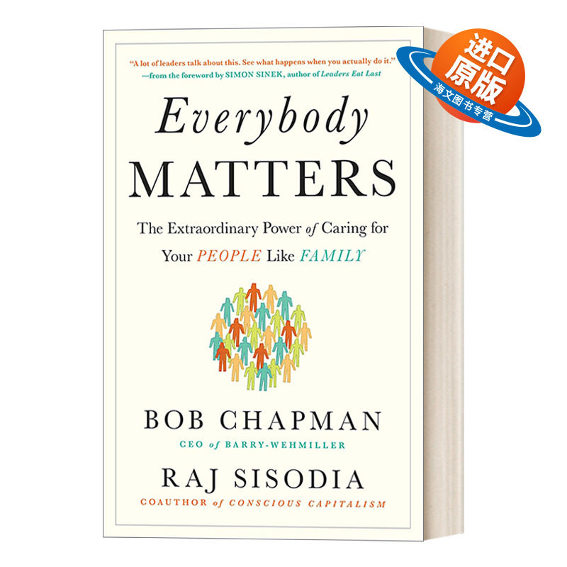 英文原版 Everybody Matters 共情 觉醒商业的管理 豆瓣高分推荐 Bob Chapman 精装 英文版 进口英语原版书籍