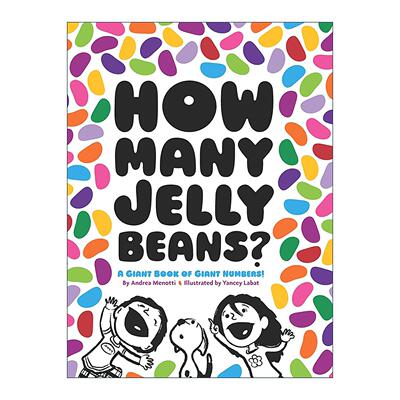 英文原版 How Many Jelly Beans 有多少软糖豆 精装 英文版 进口英语原版书籍