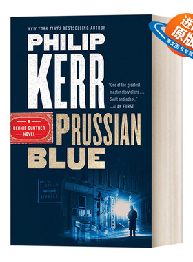 英文原版 Prussian Blue A Bernie Gunther Novel Book 12 私家侦探伯尼 古特尔系列12 普鲁士蓝 历史惊悚侦探小说 英文版 进口书