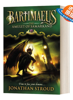 英文原版 The Amulet Of Samarkand 撒玛坎护身符 巴特伊麦阿斯三部曲之一 英文版 进口英语原版书籍外文小说