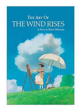 英文原版 The Art of the Wind Rises 起风了 电影艺术画册设定集 宫崎骏 英文版 进口英语原版书籍