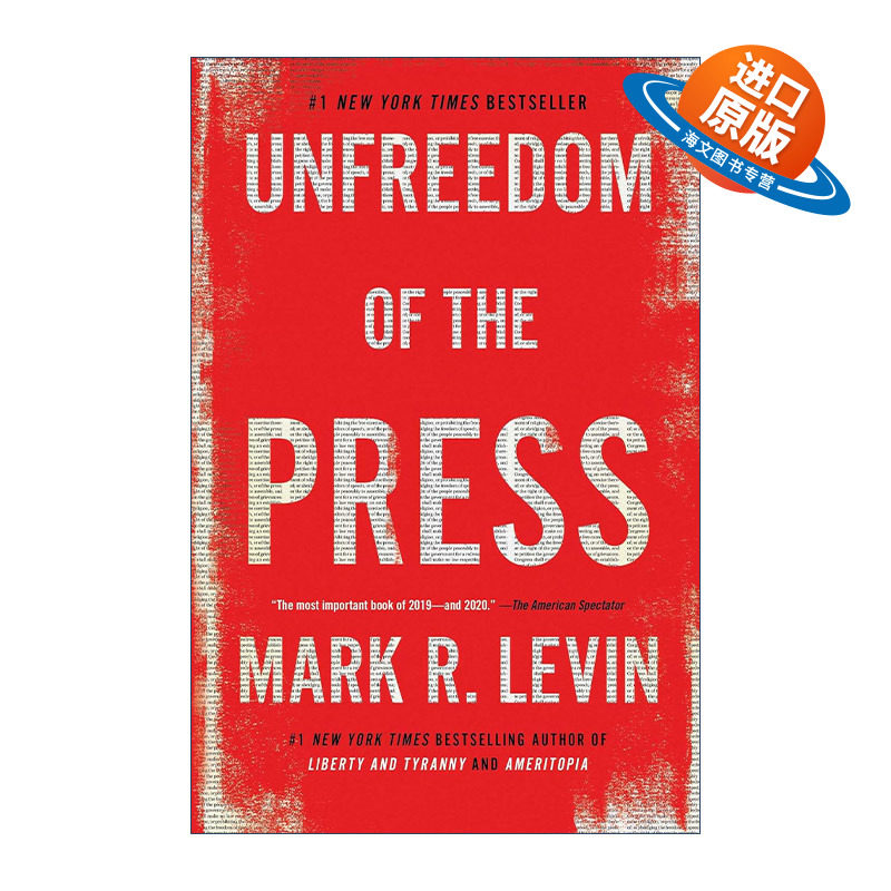 英文原版 Unfreedom of the Press 新闻不自由 马克·莱文 英文版 进口英语原版书籍