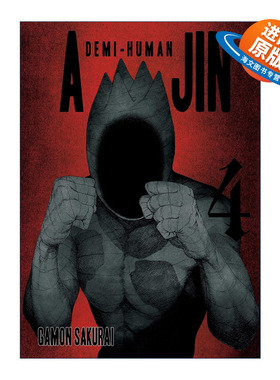 英文原版 Ajin 04 Demi-Human 亚人 卷四 科幻漫画 樱井画门Gamon Sakurai 英文版 进口英语原版书籍