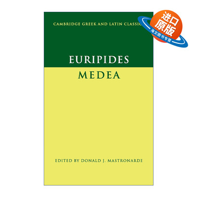 英文原版 Euripides: Medea 欧里庇得斯 剑桥希腊拉丁语经典系列 原文加学者注释 英文版 进口英语原版书籍