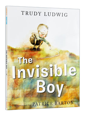 看不见的男孩 英文原版 精装绘本 The Invisible Boy 儿童英语故事书 精装 英文版进口原版书籍 Trudy Ludwig