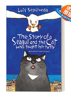 英文原版 The Story of a Seagull and the Cat Who Taught Her to Fly 教海鸥飞行的猫 智利作家路易斯·塞普尔维达 英文版进口书
