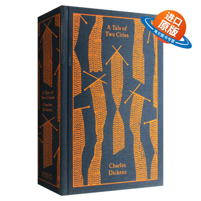 英文原版 精装 A Tale of Two Cities 双城记 狄更斯 企鹅布面经典系列 Charles Dickens 英文版 进口英语原版书籍