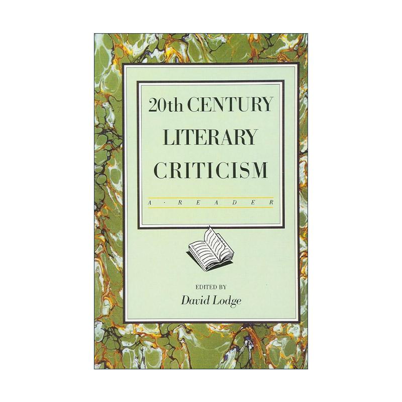 英文原版 Twentieth Century Literary Criticism 二十世纪文学评论 戴维·洛奇 英文版 进口英语原版书籍