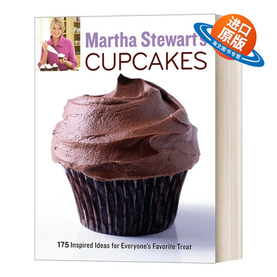 英文原版 Martha Stewart's Cupcakes 玛莎·斯图尔特的纸杯蛋糕 175个灵感创意食谱 英文版 进口英语原版书籍