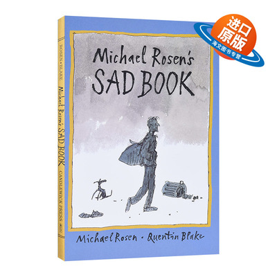 英文原版 Michael Rosen's Sad Book 罗森爷爷 伤心书 儿童情绪管理精装绘本 Quentin Blake插图 英文版 进口英语原版书籍