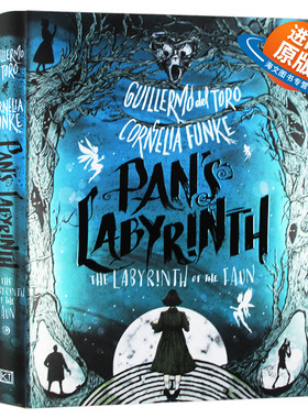 潘神的迷宫 英文原版 精装 黑暗奇幻小说Pan's Labyrinth The Labyrinth of the Faun 英文版电影原著同名小说 进口原版英语书