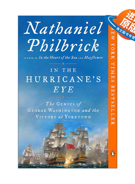 英文原版 In the Hurricane's Eye 飓风眼 美国独立战争系列3 历史传记 American Revolution Series 03 英文版 进口英语原版书籍
