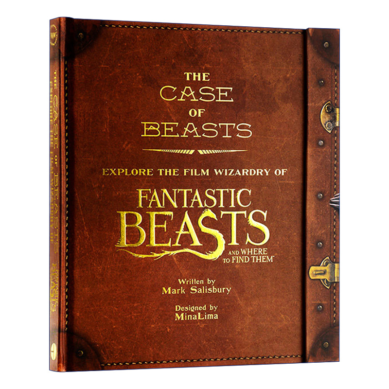 英文原版 The Case of Beasts Explore the Film Wizardry of Fantastic Beasts and Where to Find Them神奇动物在哪里设定集