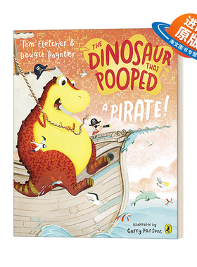 英文原版 The Dinosaur that Pooped a Pirate 拉屎的恐龙系列 海盗宝藏 英文版 进口英语原版书籍