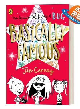 英文原版小说 The Accidental Diary of B.U.G Basically Famous 碧丽的意外日记2 出名了 英文版 进口英语原版书籍
