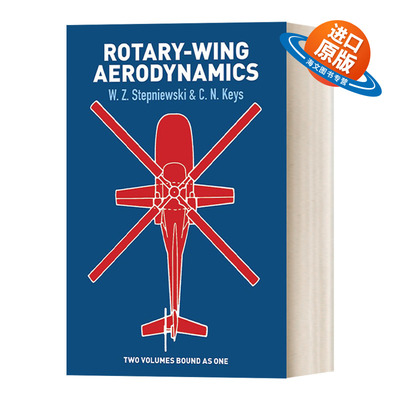 英文原版 Rotary-Wing Aerodynamics  旋翼空气动力学 英文版 进口英语原版书籍