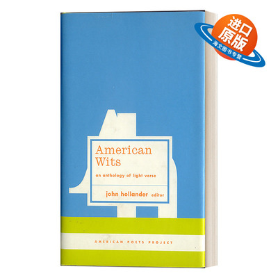 英文原版 American Wits An Anthology of Light Verse 美国智慧 打油诗选集 精装美国文库 John Hollander 英文版 进口英语书籍