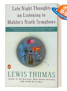 英文原版 Late Night Thoughts on Listening to Mahler's Ninth Symphony 深夜聆听马赫第九交响曲有所思 英文版 进口英语书籍