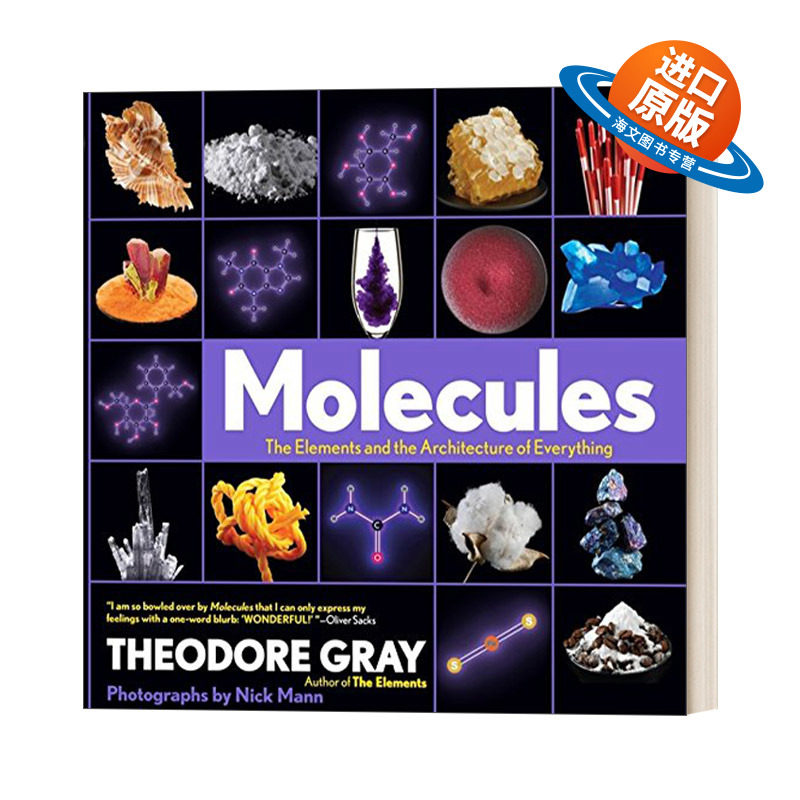 英文原版 Molecules 视觉之旅 化学世界的分子奥秘 精装 英文版 进口英语原版书籍