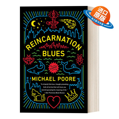 英文原版 Reincarnation Blues 转世蓝调 当代奇幻浪漫小说 Michael Poore 英文版 进口英语原版书籍