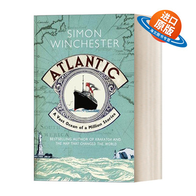 英文原版 Atlantic 大西洋的故事 西蒙·温彻斯特 英文版 进口英语原版书籍