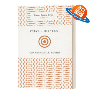 Strategic 进口英语原版 Intent 英文版 书籍 战略意图 英文原版