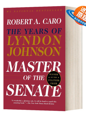 英文原版 Master of the Senate The Years of Lyndon Johnson III 林登约翰逊传3 美剧纸牌屋原型 英文版 进口英语原版书籍