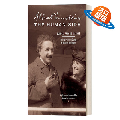 英文原版 Albert Einstein  The Human Side Glimpses from His Archives 爱因斯坦谈人生 Helen Dukas 英文版 进口英语原版书籍
