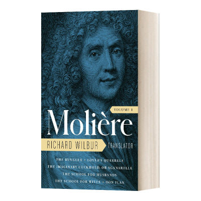 英文原版 Moliere The Complete Richard Wilbur Translations 莫里哀 理查德 威尔伯翻译全集 第一卷 精装 英文版 进口英语书籍