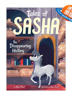 英文原版 Tales of Sasha 9 The Disappearing History 飞马萨沙的故事9 章节书 马主题 英文版 进口英语原版书籍