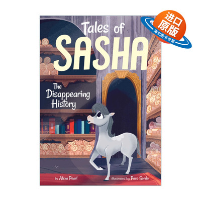 英文原版 Tales of Sasha 9 The Disappearing History 飞马萨沙的故事9 章节书 马主题 英文版 进口英语原版书籍