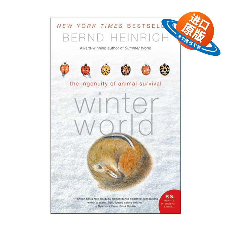 英文原版 Winter World 冬日的世界  动物的生存智慧 佛蒙特大学生物系教授 Bernd Heinrich 英文版 进口英语原版书籍图片