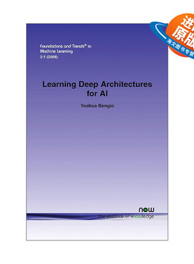 英文原版 Learning Deep Architectures for AI 人工智能中的深度结构学习 Yoshua Bengio 英文版 进口英语原版书籍