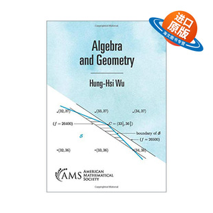 英文原版 Algebra and Geometry 代数与几何 伍鸿熙 英文版 进口英语原版书籍