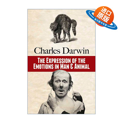 英文原版 The Expression of the Emotions in Man and Animals 人类和动物的表情 进化论 Charles Darwin达尔文 英文版 进口英语