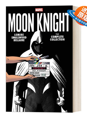 英文原版 Moon Knight By Lemire & Smallwood 月光骑士全集 漫威漫画 英文版 进口英语原版书籍