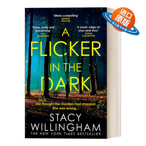 英文原版 A Flicker In the Dark 黑暗中的闪烁 斯黛茜·威灵翰 英文版 进口英语原版书籍